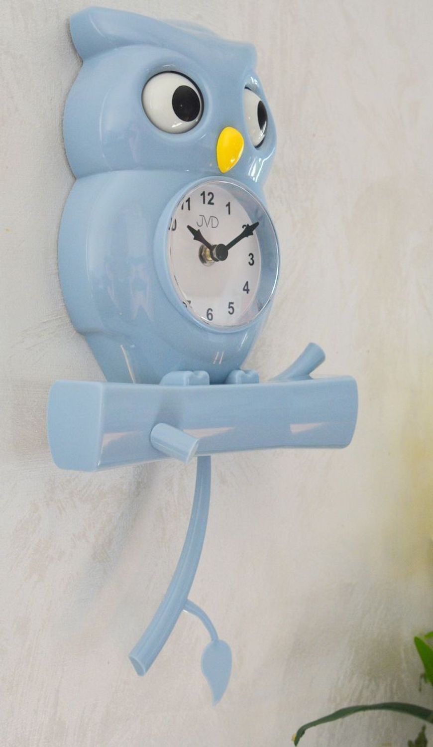 Zegar ścienny dziecięcy JVD sowa z wahadłem HE21.2. Zegar ścienny dziecięcy. Zegar ścienny do przedszkola. Zegar do pokoju dziecięcego. Zegarek w kształcie sowy z wahadłem. Zegar na ścianę na prezent dla dziecka..jpg