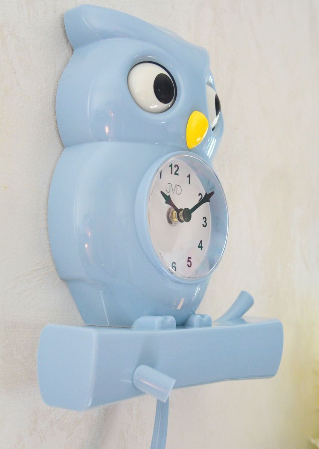 Zegar ścienny dziecięcy JVD sowa z wahadłem HE21.2. Zegar ścienny dziecięcy. Zegar ścienny do przedszkola. Zegar do pokoju dziecięcego. Zegarek w kształcie sowy z wahadłem. Zegar na ścianę na prezent dla dziecka..jpg