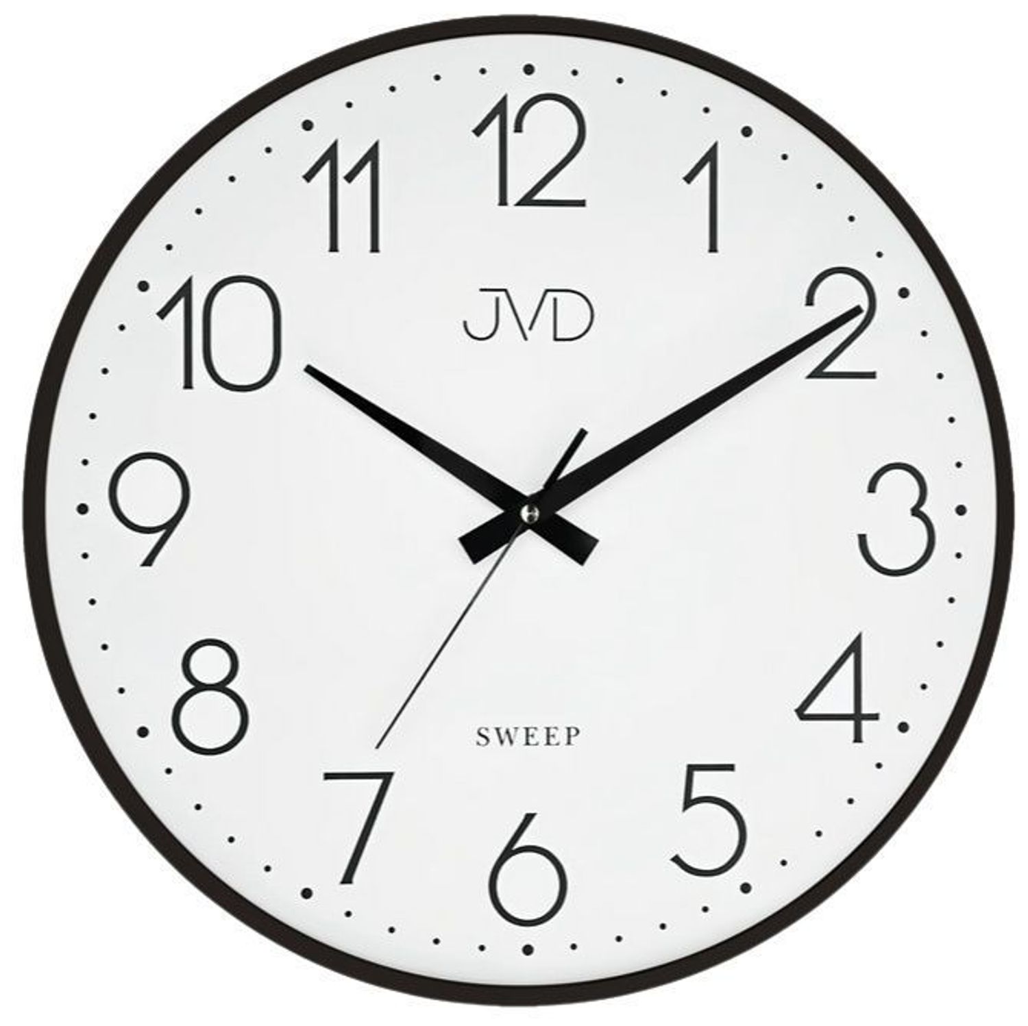 Zegar ścienny JVD HK4169.1 – metalowy, czarny z białą tarczą.jpg