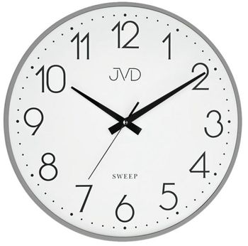 Zegar ścienny JVD HK4169.2 – metalowy, szary z białą tarczą.jpg