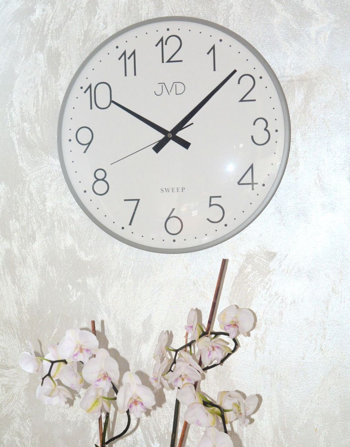 Zegar ścienny JVD HK4169.2 – metalowy, szary z białą tarczą.jpg