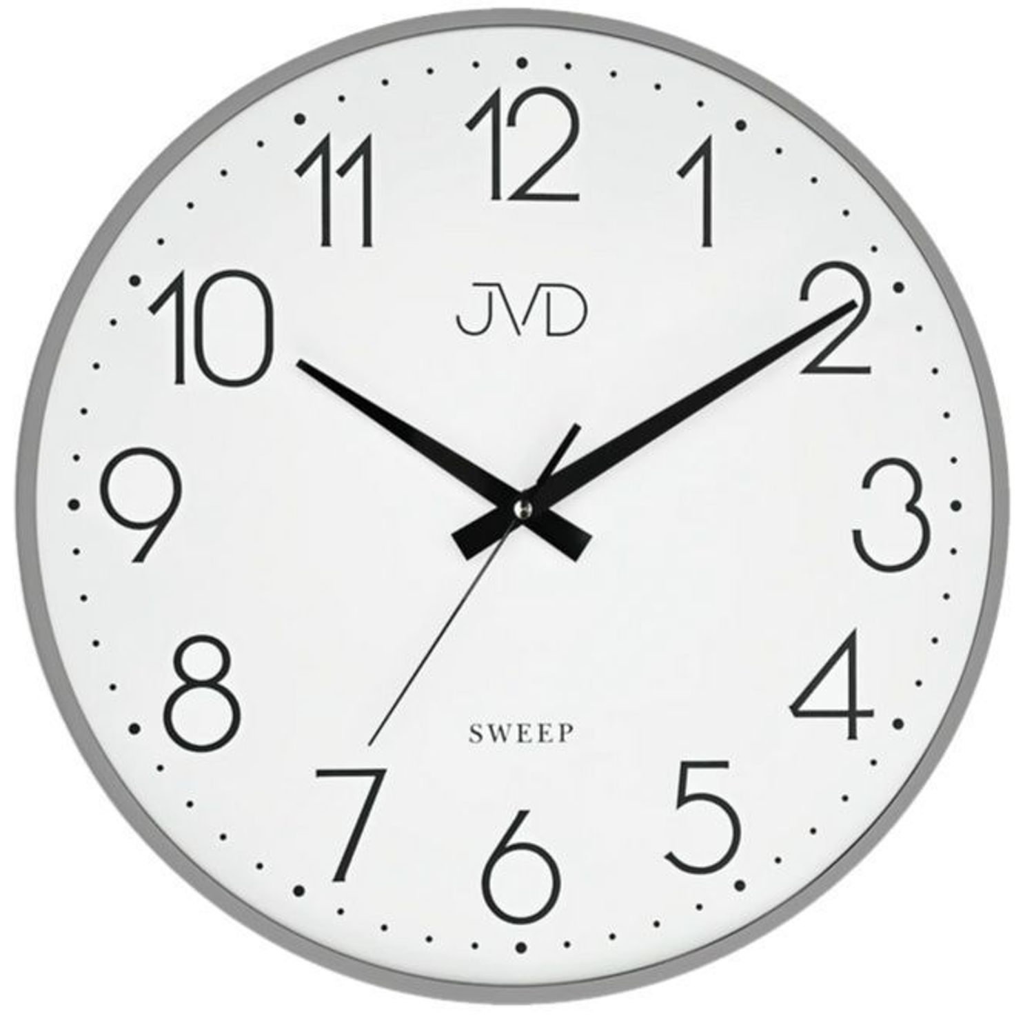 Zegar ścienny JVD HK4169.2 – metalowy, szary z białą tarczą.jpg