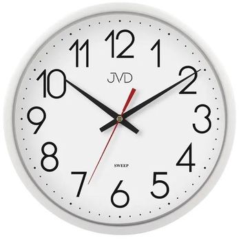 Zegar ścienny JVD HP614.1 – biały, 27 cm, cichy mechanizm, płynący sekundnik.jpg