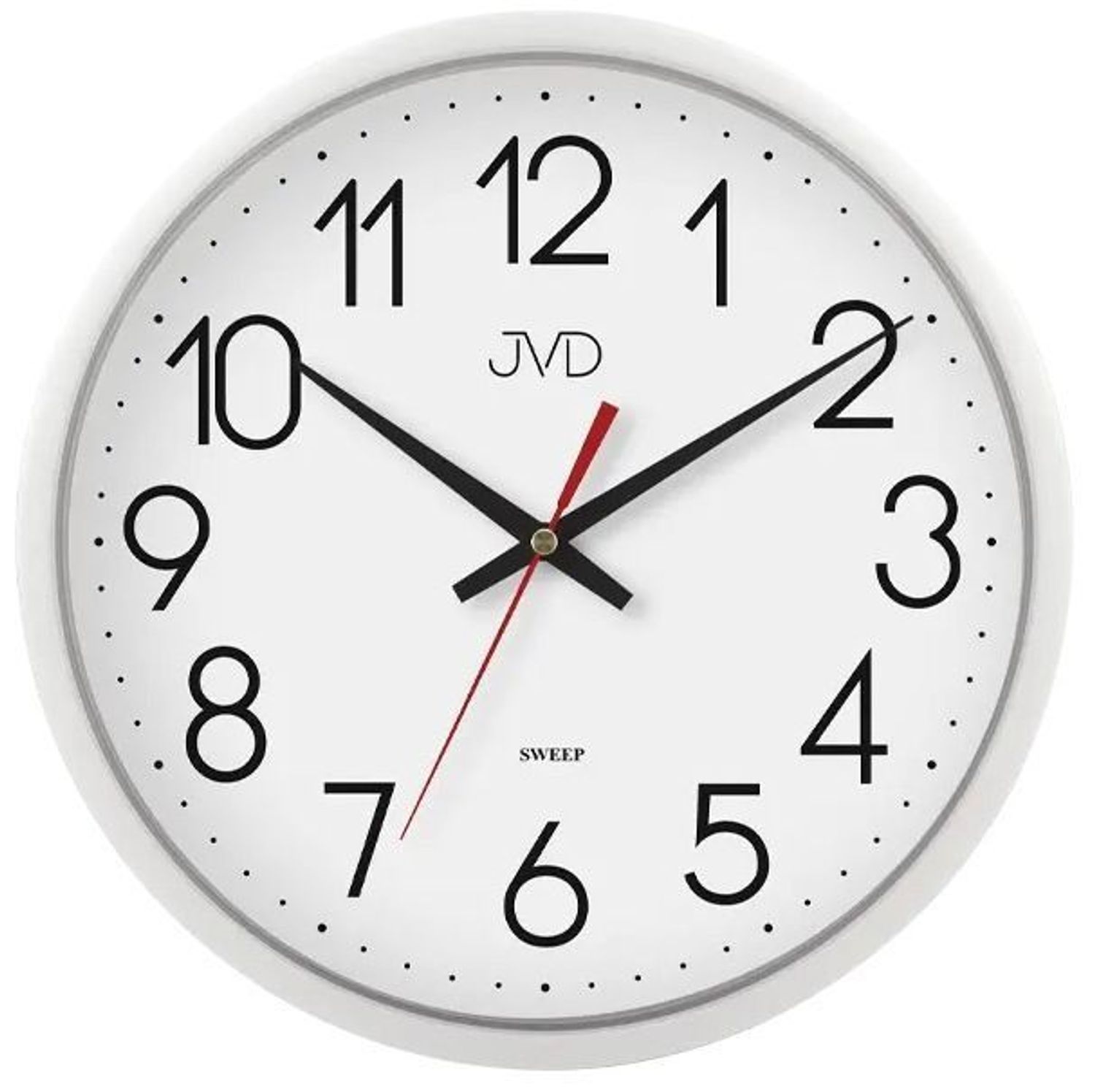 Zegar ścienny JVD HP614.1 – biały, 27 cm, cichy mechanizm, płynący sekundnik.jpg