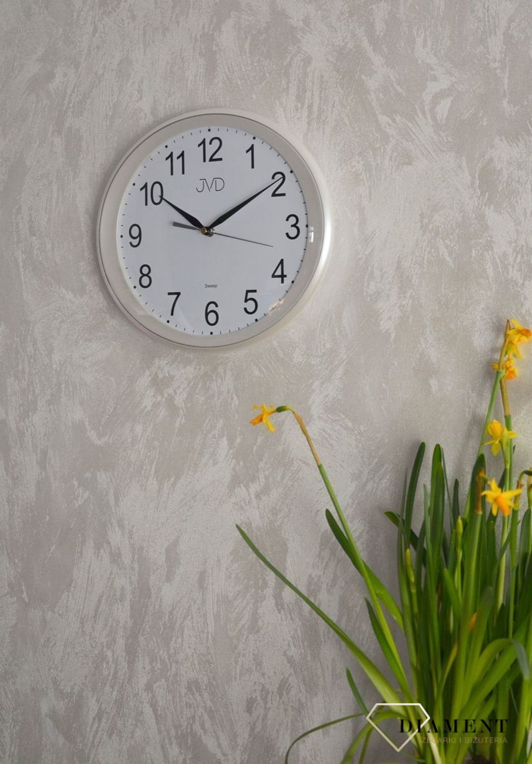 HP_664_6Zegar ścienny JVnkjD biały HP664.6.jpg