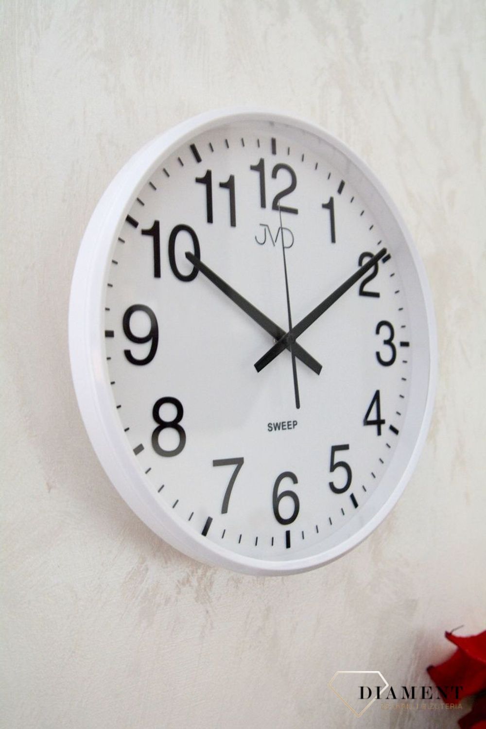 Zegar ścienny biały JVD HP684.4.jpg