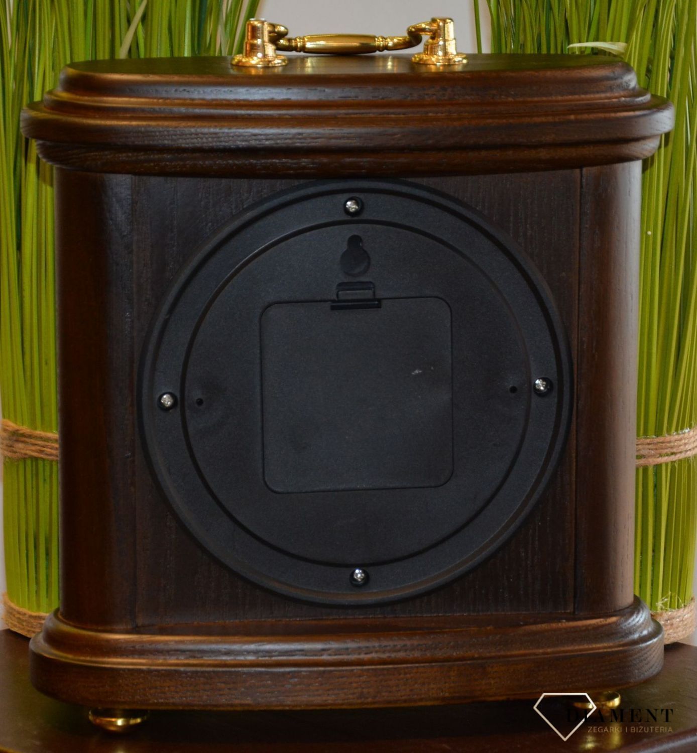 Zegar kominkowy drewniany JVD ✓ Zegary kominkowe ✓ zegary drewniane✓ wymarzony prezent ✓ (4).JPG