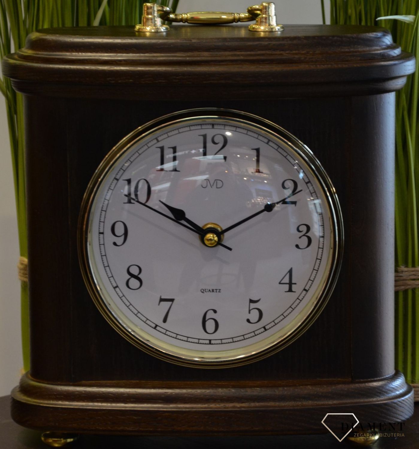 Zegar kominkowy drewniany JVD ✓ Zegary kominkowe ✓ zegary drewniane✓ wymarzony prezent ✓ (4).JPG