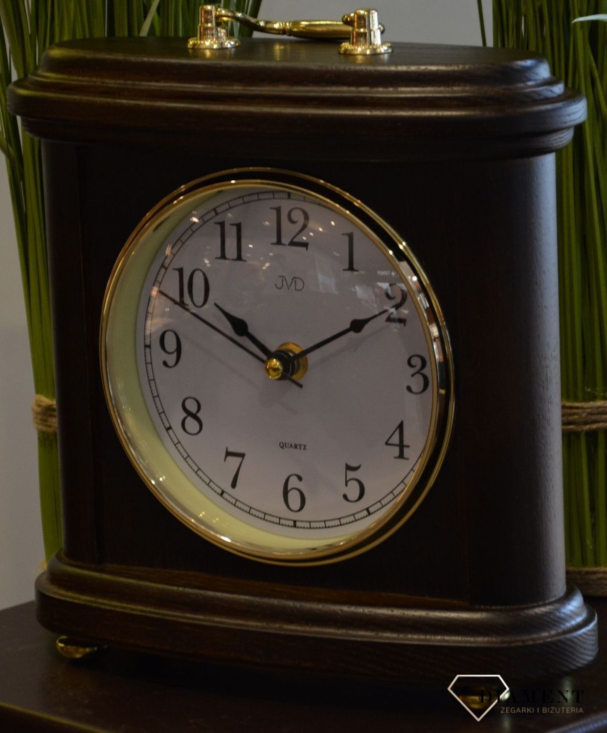Zegar kominkowy drewniany JVD ✓ Zegary kominkowe ✓ zegary drewniane✓ wymarzony prezent ✓ (4).JPG