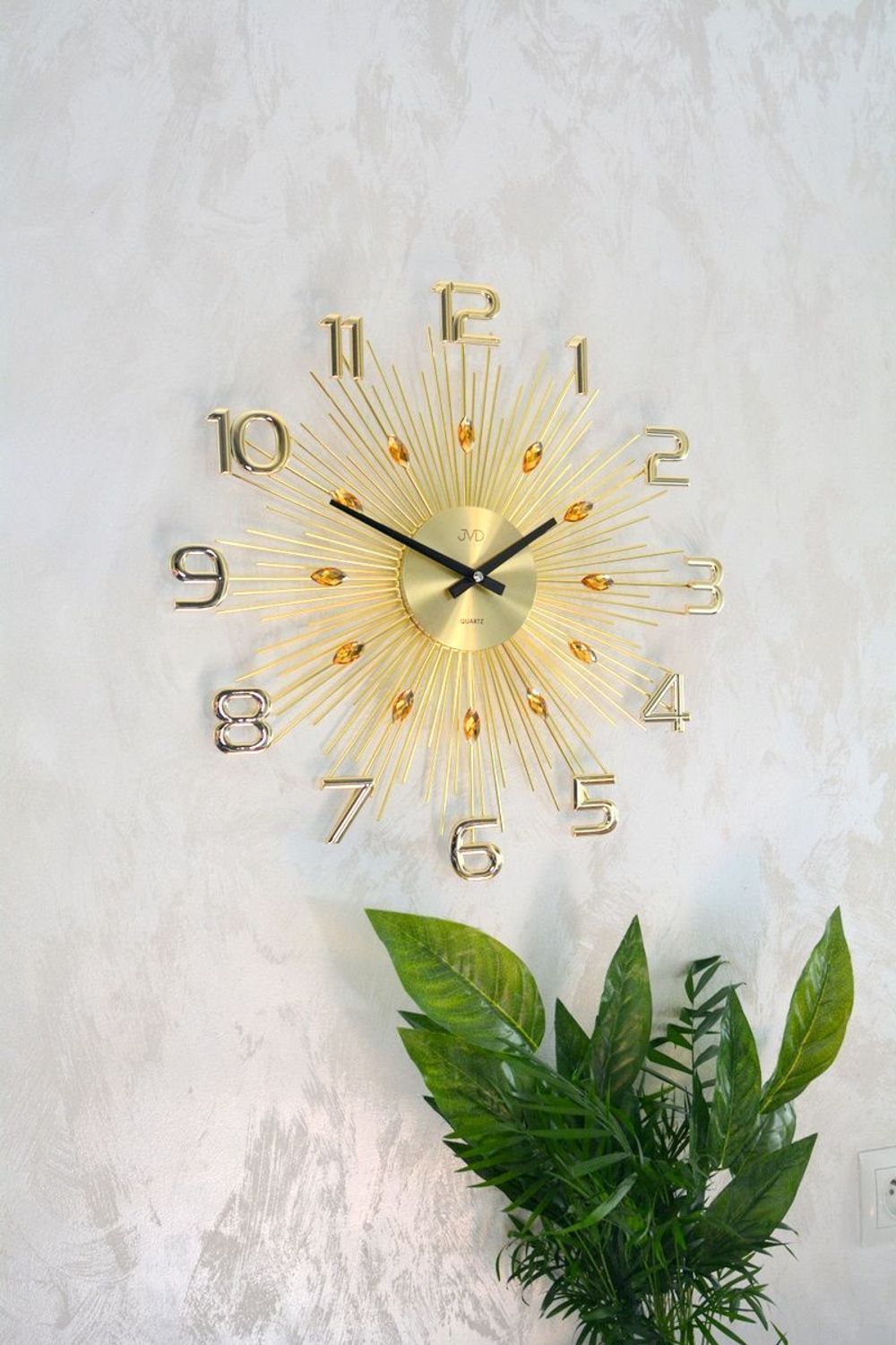 Zegar ścienny nowoczesny srebrny 49 cm JVD HT108.2 ✓Zegary ścienne DUŻY ✓ZEGAR ŚCIENNY 3D✓ Nowoczesny zegar ✓Zegar na ścianę ✓ Zegary i budziki w sklepie (2).JPG