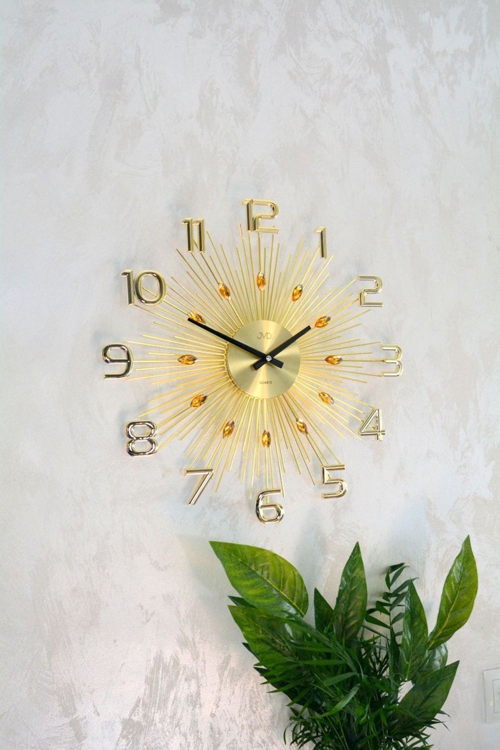 Zegar ścienny nowoczesny srebrny 49 cm JVD HT108.2 ✓Zegary ścienne DUŻY ✓ZEGAR ŚCIENNY 3D✓ Nowoczesny zegar ✓Zegar na ścianę ✓ Zegary i budziki w sklepie (2).JPG