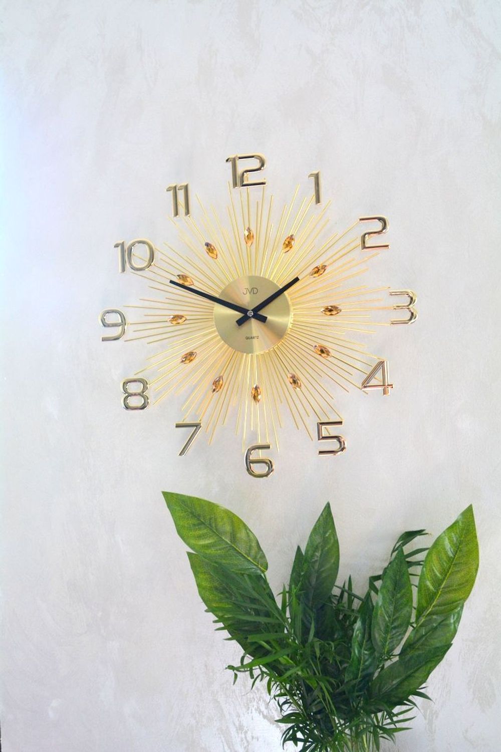 Zegar ścienny nowoczesny srebrny 49 cm JVD HT108.2 ✓Zegary ścienne DUŻY ✓ZEGAR ŚCIENNY 3D✓ Nowoczesny zegar ✓Zegar na ścianę ✓ Zegary i budziki w sklepie (2).JPG