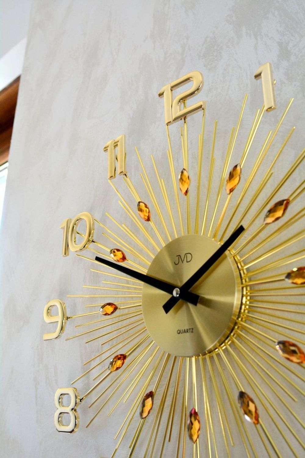 Zegar ścienny nowoczesny srebrny 49 cm JVD HT108.2 ✓Zegary ścienne DUŻY ✓ZEGAR ŚCIENNY 3D✓ Nowoczesny zegar ✓Zegar na ścianę ✓ Zegary i budziki w sklepie (2).JPG