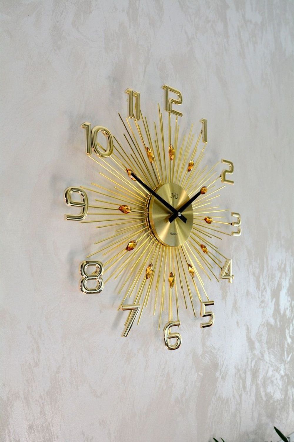 Zegar ścienny nowoczesny srebrny 49 cm JVD HT108.2 ✓Zegary ścienne DUŻY ✓ZEGAR ŚCIENNY 3D✓ Nowoczesny zegar ✓Zegar na ścianę ✓ Zegary i budziki w sklepie (2).JPG