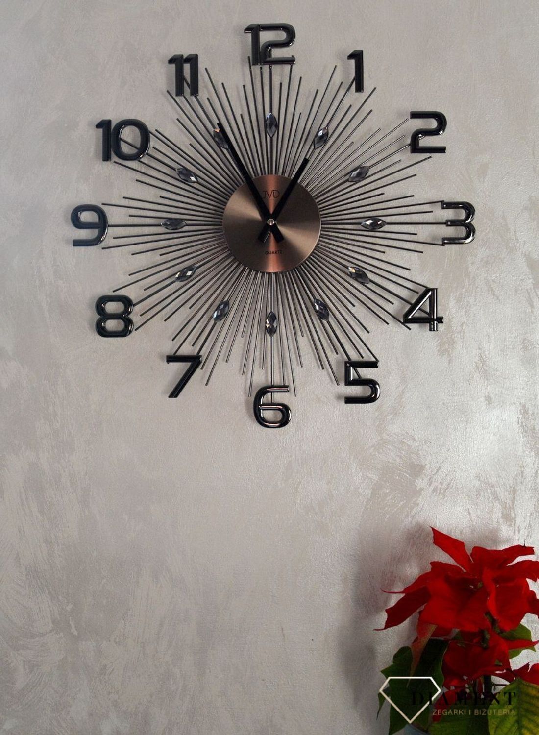 Zegar ścienny nowoczesny srebrny 49 cm JVD HT108 (2).jpg