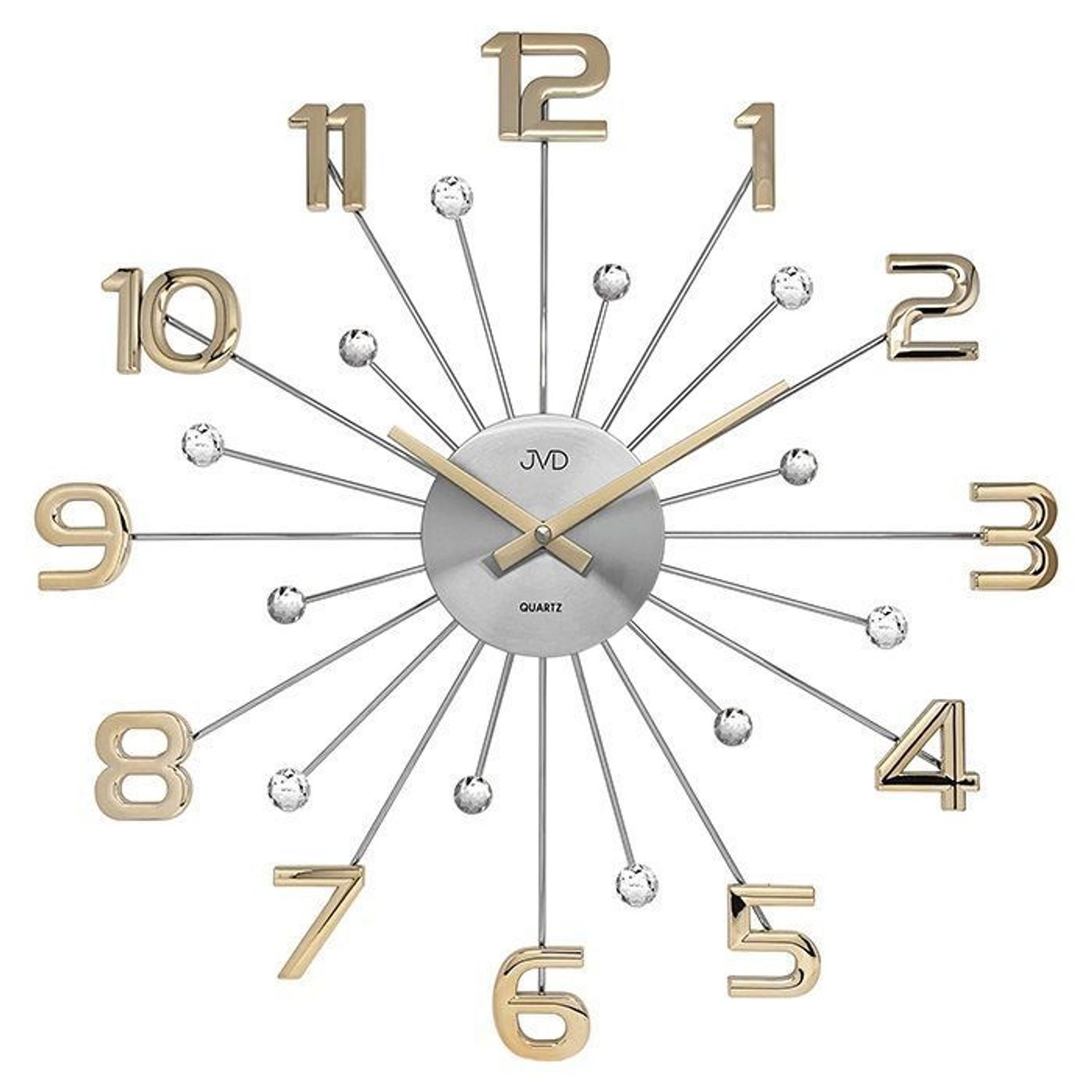 Zegar ścienny nowoczesny złoty 49 cm JVD HT109 (1).jpg