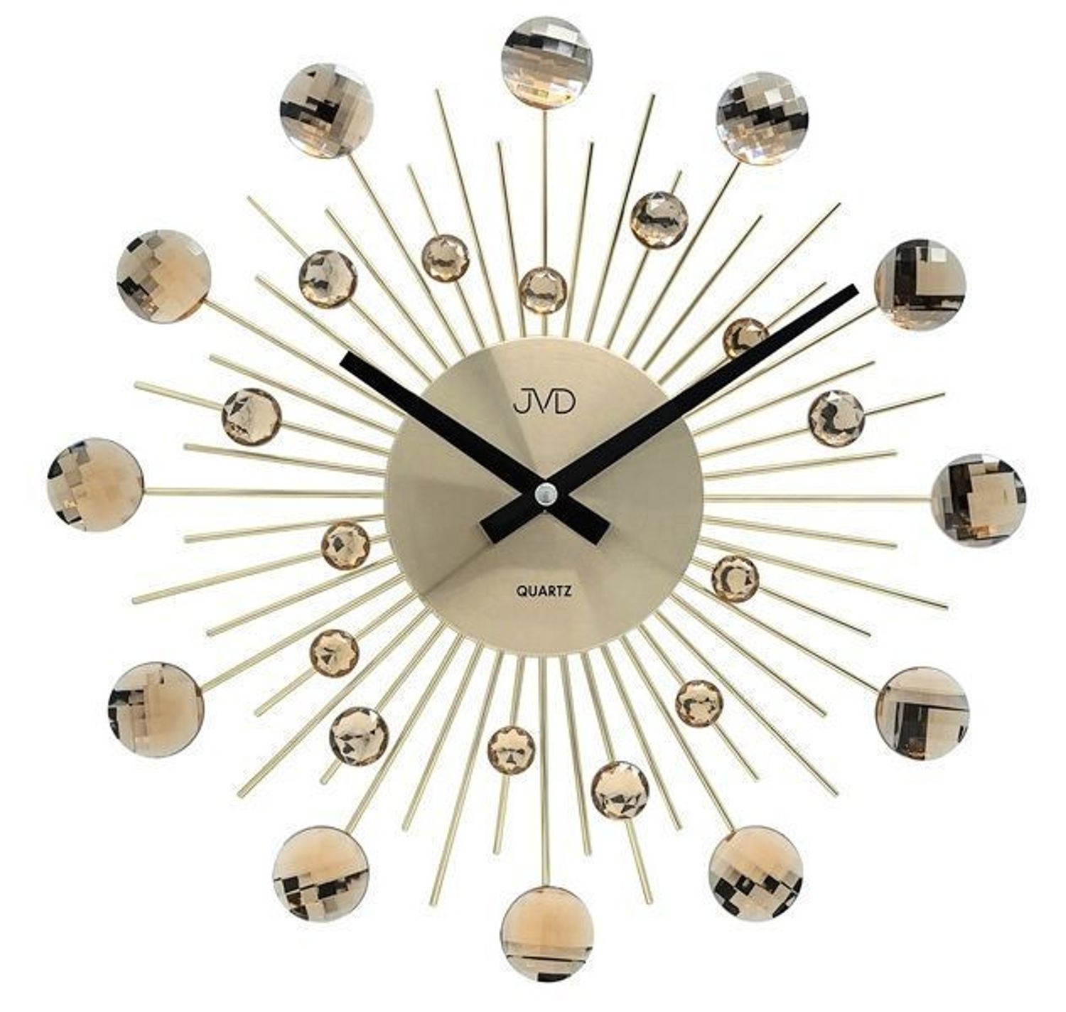 Zegar ścienny nowoczesny złoty 35 cm JVD HT111.2f.jpg