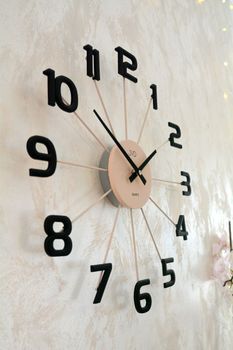 Zegar ścienny JVD HT119.1 pudrowy róż 49 cm – designerski metalowy (6).JPG