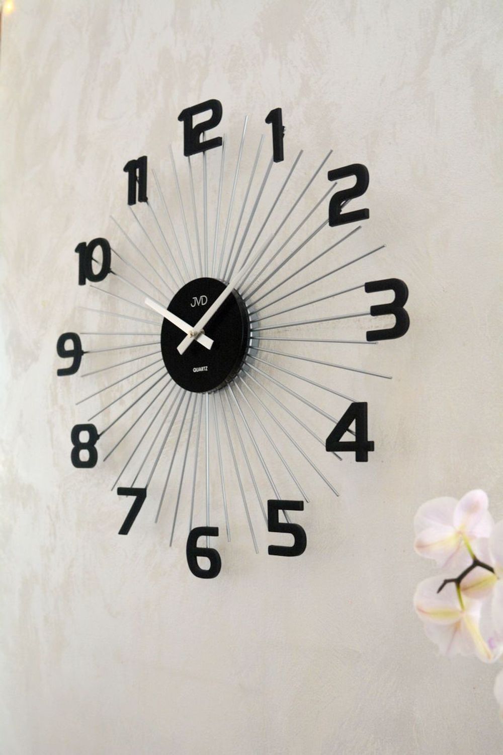Zegar ścienny JVD HT121.2 – designerski, czarny ze srebrem (2).png