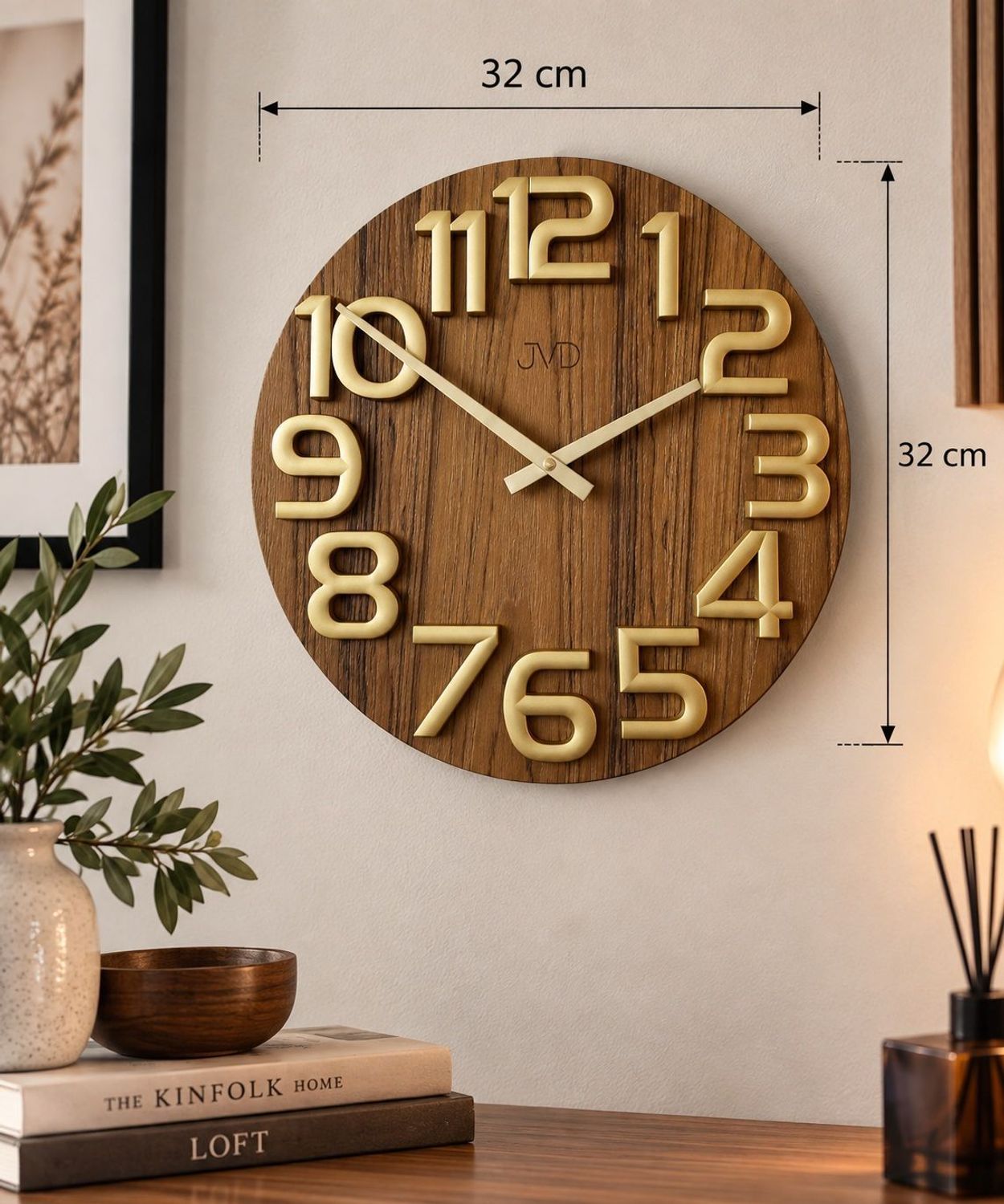 Zegar ścienny JVD HT134.2 drewniany brązowo-czarny 32 cm.jpg