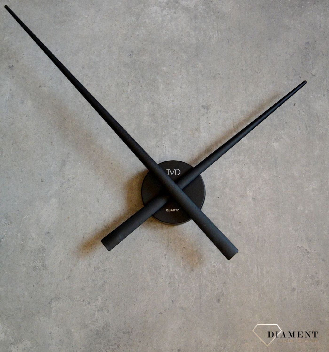 Zegar ścienny naklejany czarny JVD HT465.1.png