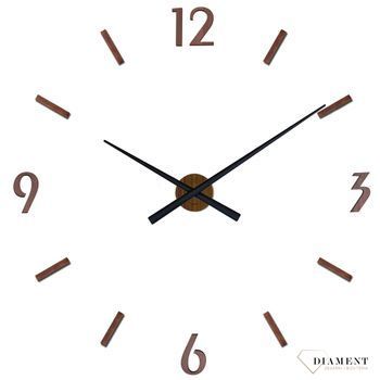 Zegar ścienny naklejany JVD HT467.1 imitacja drewna brązowy . ✓Zegar ścienny naklejany JVD sticker ✓Nowoczesne zegary✓ Autoryzowany sklep✓ Kurier Gratis 24h✓ Gwarancja najniższej ceny✓Zwrot 30 dni✓Negocjacje ➤Zapraszamy!.jpg