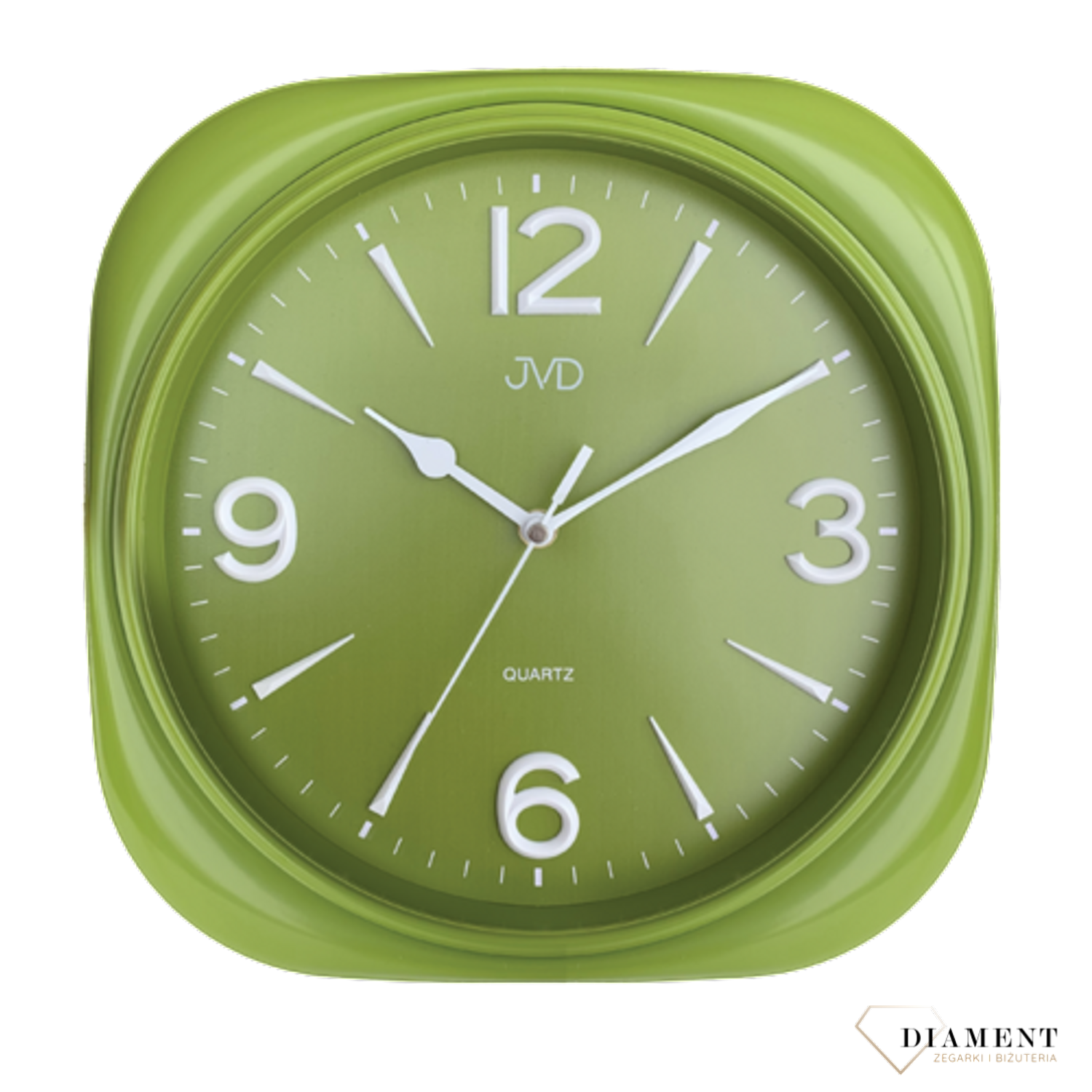 Zegar na ścianę do pokoju zielony JVD HX2444.2. ✓Zegary ścienne✓ Zegar ścienny do salonu do zegary do biura ✓ Nowoczesne zegary✓ Autoryzowany sklep✓ Kurier Gratis 24h.png