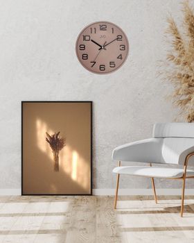 zegar z płynącym sekundnikiem, zegar kwarcowy JVD, elegancki zegar ścienny, zegar do salonu (2).jpg