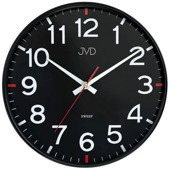 Zegar ścienny JVD HX2508.2 – czarny, 30 cm, cichy mechanizm.jpg