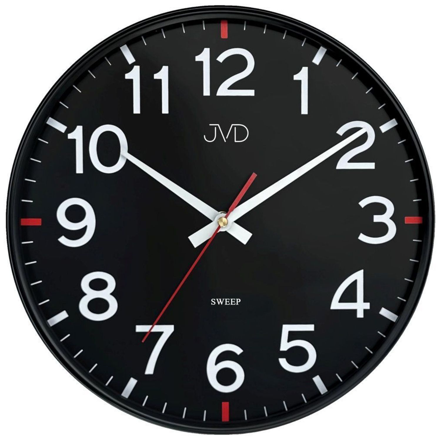 Zegar ścienny JVD HX2508.2 – czarny, 30 cm, cichy mechanizm.jpg