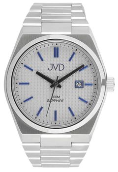 Zegarek męski JVD J1133.2 – szara tarcza, stalowa bransoleta, Miyota, 10 ATM.jpg