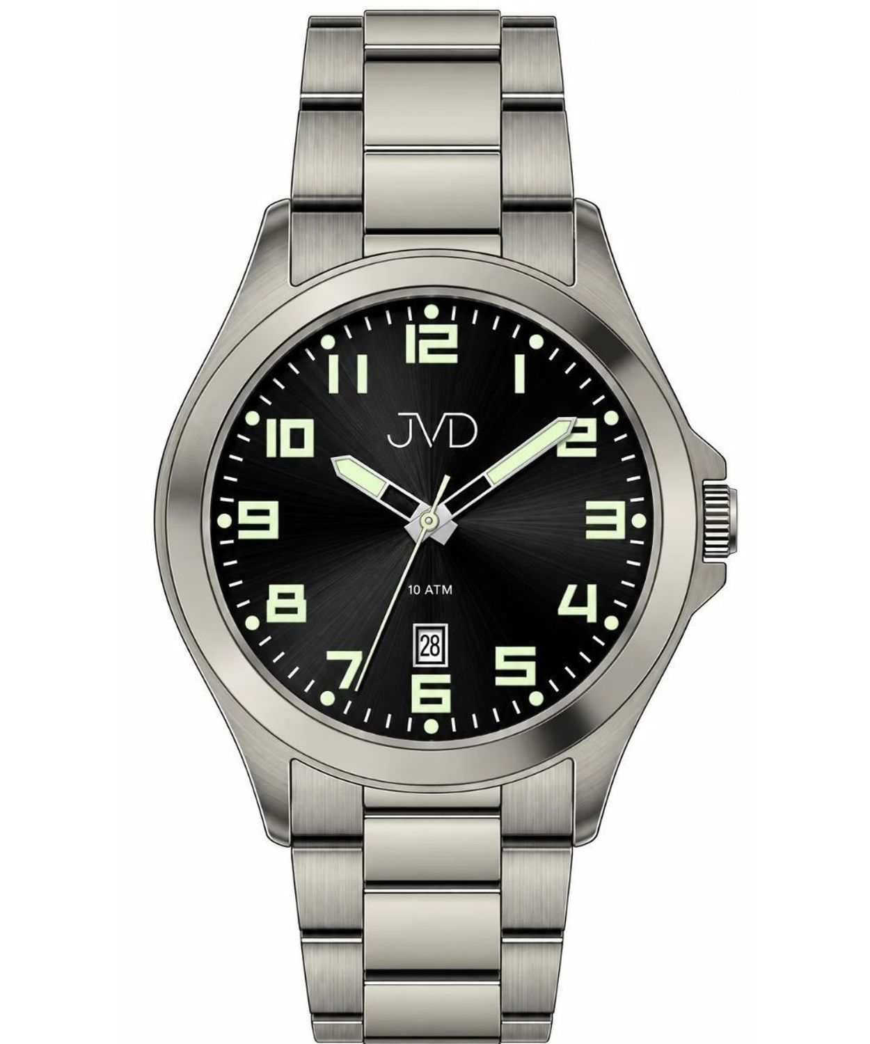 Zegarek męski JVD tytanowy srebrny 40 mm – Miyota, 10 ATM, szkło mineralne (3).jpg
