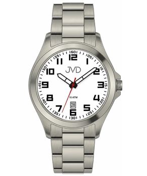 Zegarek męski JVD tytanowy srebrny 40 mm – Miyota, 10 ATM, szkło mineralne.jpg