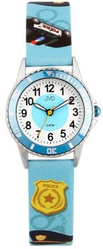Zegarek dla chłopca J7232.2 Policja Niebieski Pasek.jpg