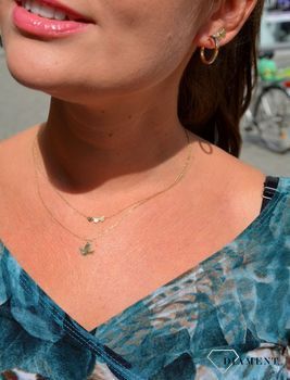 Złote kolczyki 585 kółka bicolor 2 cm DIA-KLC-0377-585. Kolczyki złote w Sklepie z Biżuterią zegarki-diament.pl✓ Piękne Kolczyki dla Kobiet (3).JPG