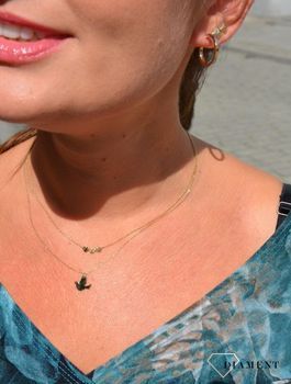 Złote kolczyki 585 kółka bicolor 2 cm DIA-KLC-0377-585. Kolczyki złote w Sklepie z Biżuterią zegarki-diament.pl✓ Piękne Kolczyki dla Kobiet (4).JPG
