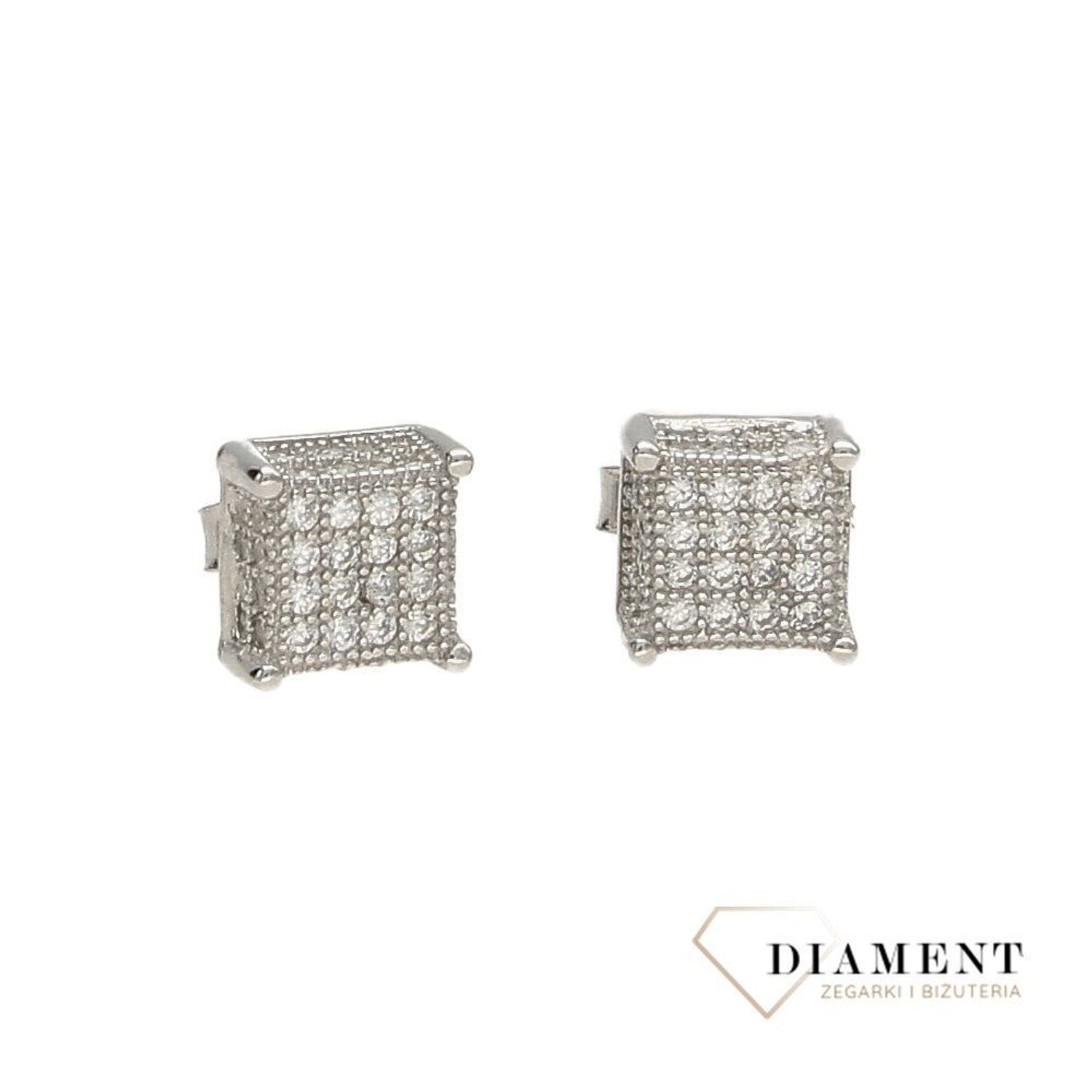 Kolczyki srebrne kwadraty z cyrkonią.jpg