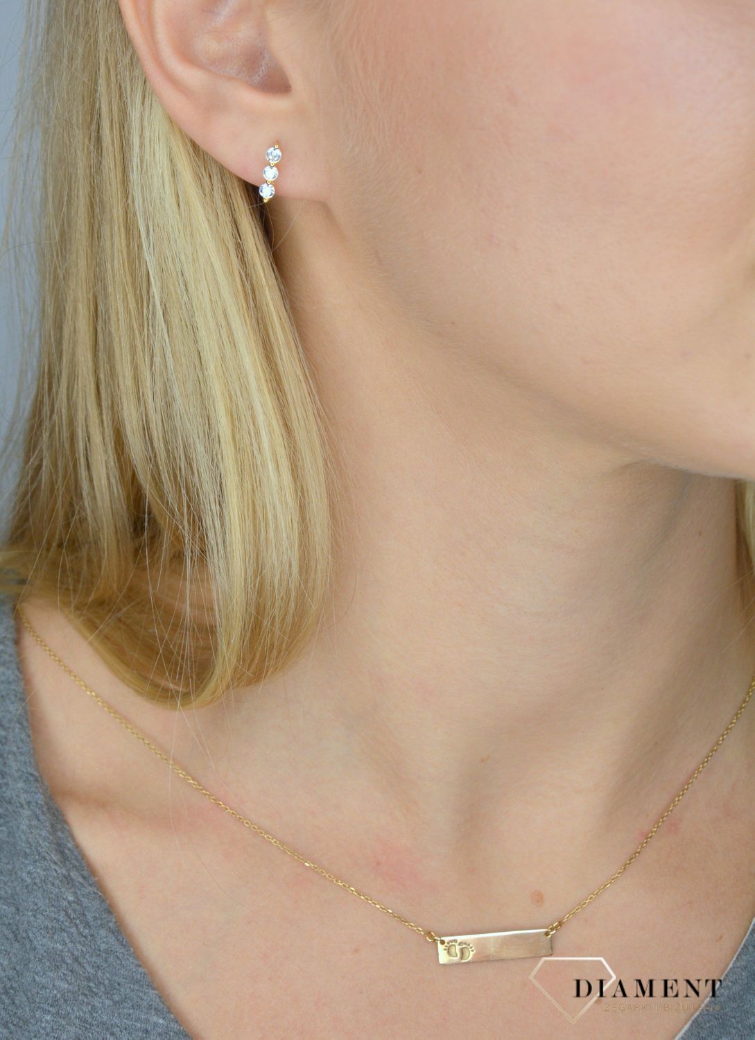 Kolczyki srebrne pozłacane rząd cyrkonii.jpg