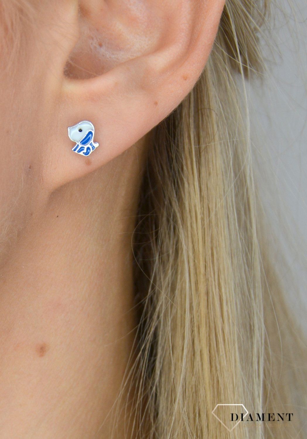 Kolczyki dla dziewczynki pieski.jpg