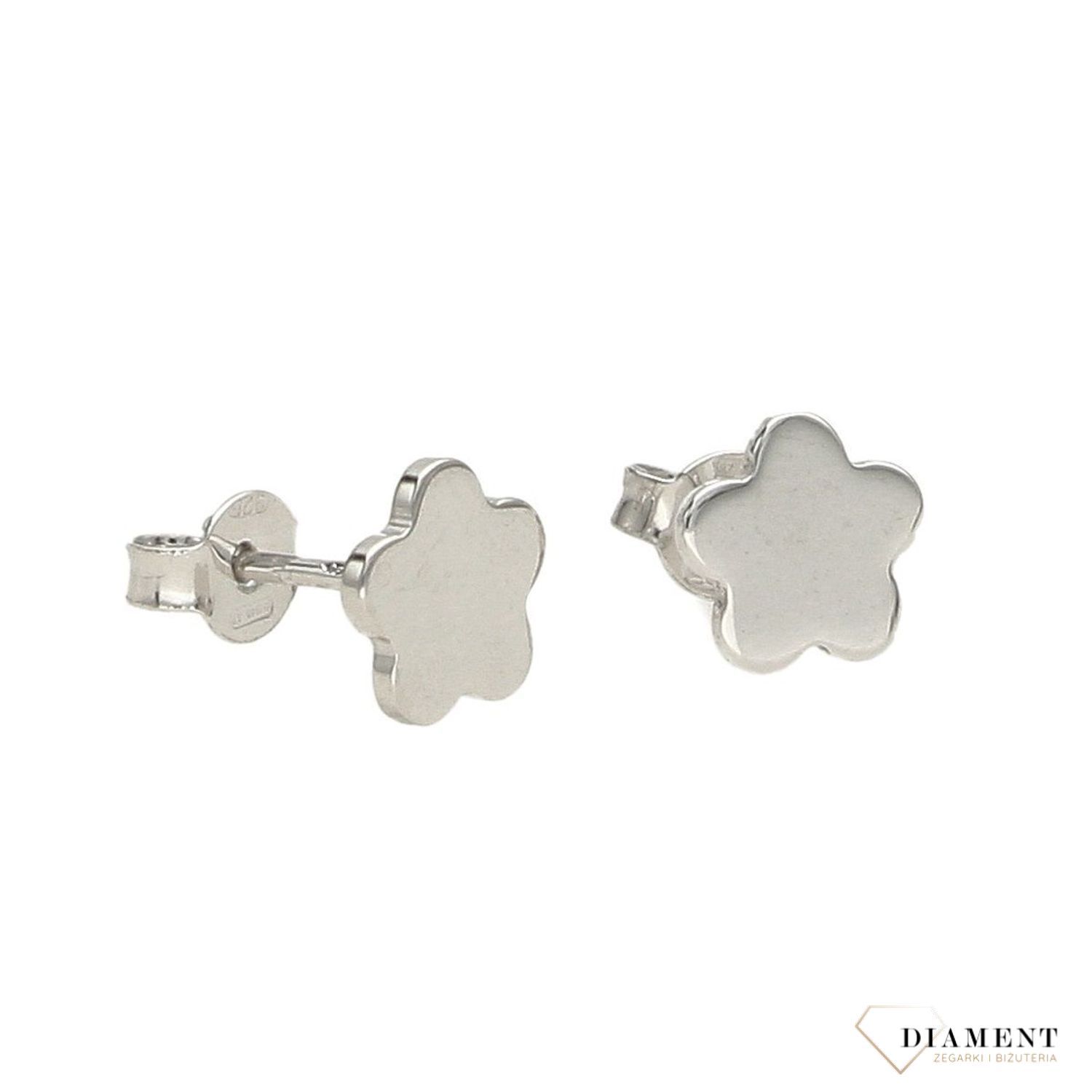 Kolczyki srebrne gładkie kwiatki.jpg