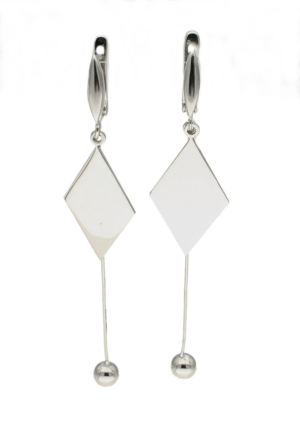 Kolczyki srebrne damskie wiszące romby blaszki DIA-KLC-0772-925.jpg