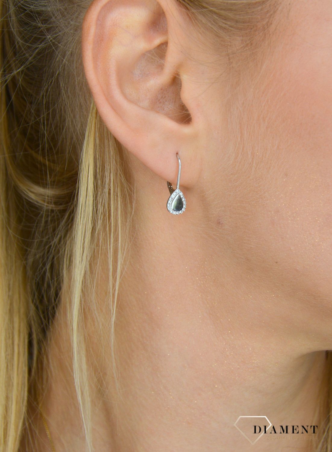 Kolczyki srebrne wiszące łezki z cyrkonią.jpg