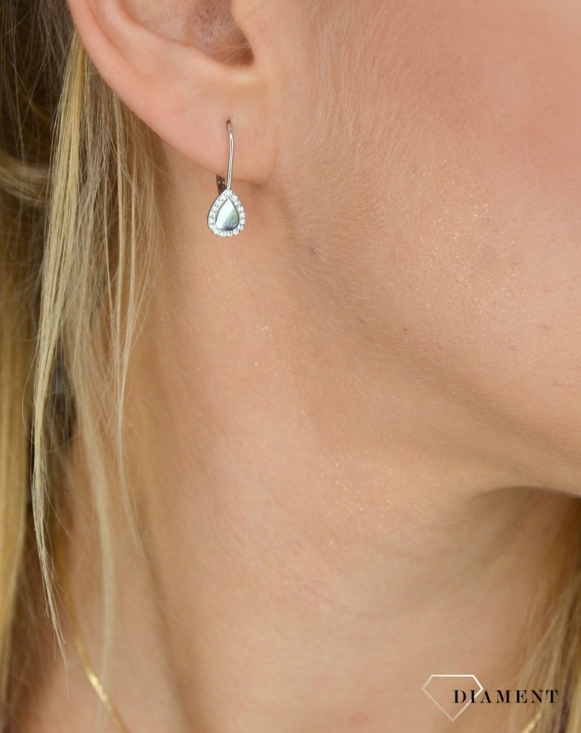 Kolczyki srebrne wiszące łezki z cyrkonią.jpg