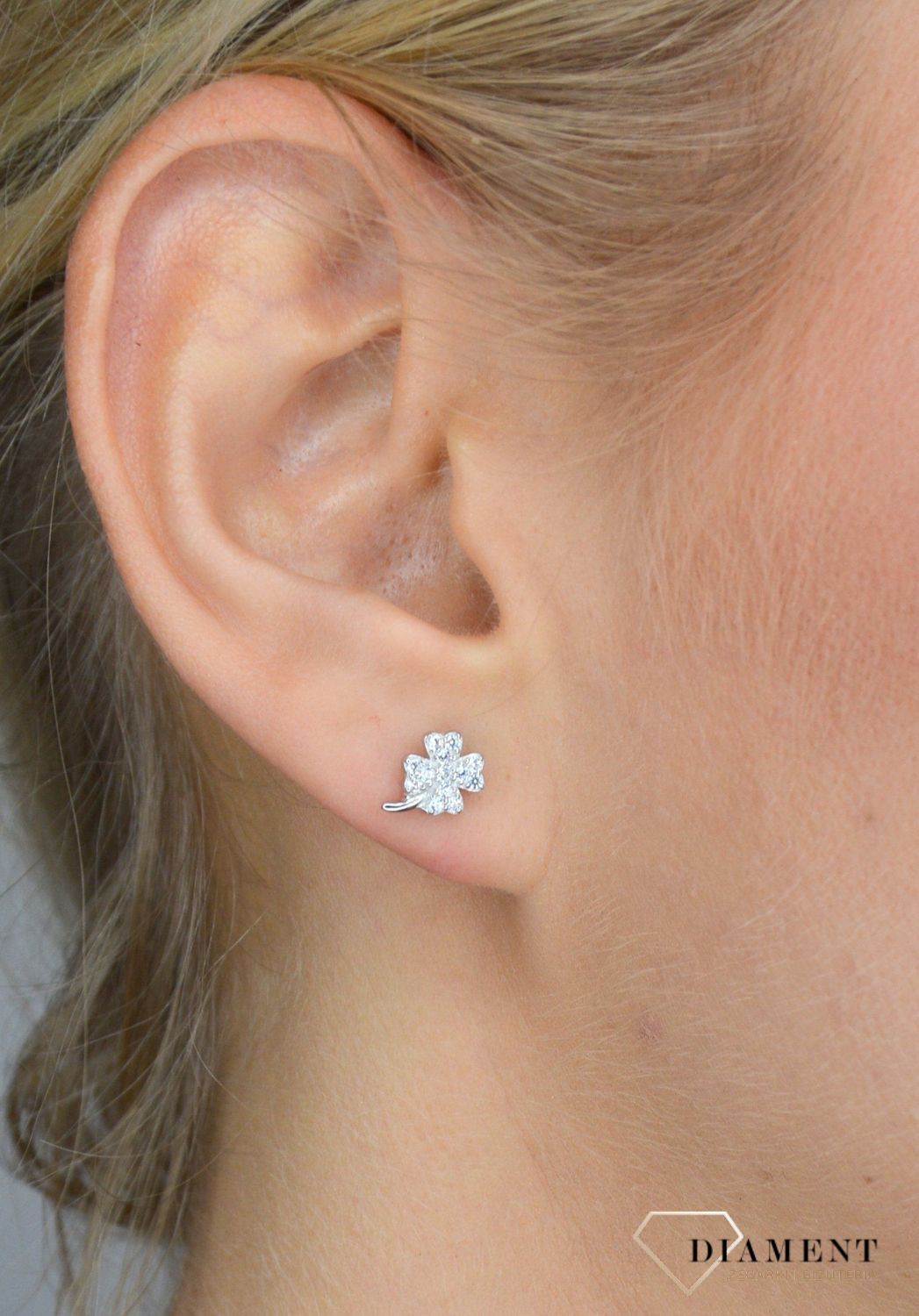 Kolczyki srebrne damskie koniczynka z cyrkonią.jpg