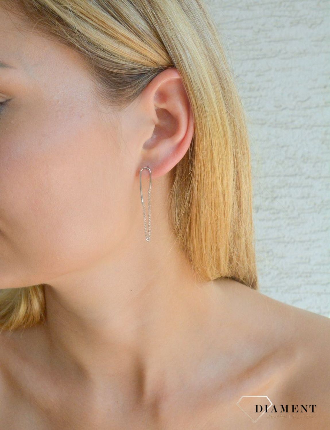 Kolczyki srebrne wiszące łańcuszki na sztyft DIA-KLC-10009-925.jpg