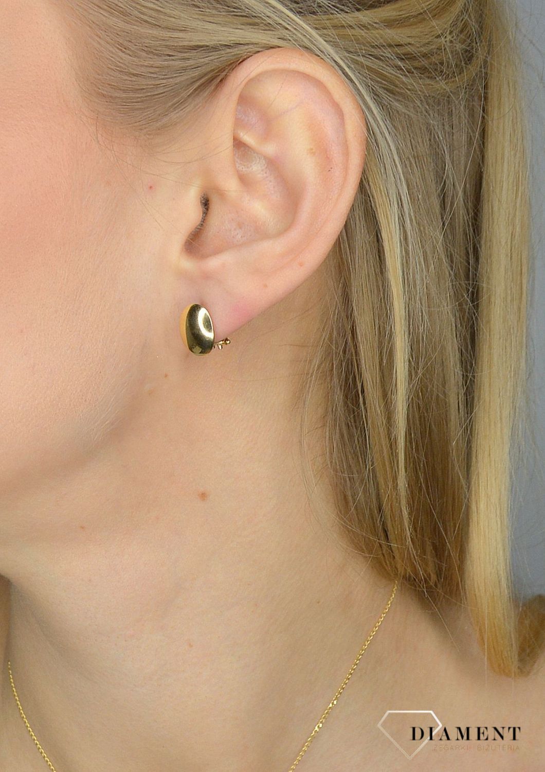 Złote kolczyki 585 gładki owal DIA-KLC-1003K-585.jpg