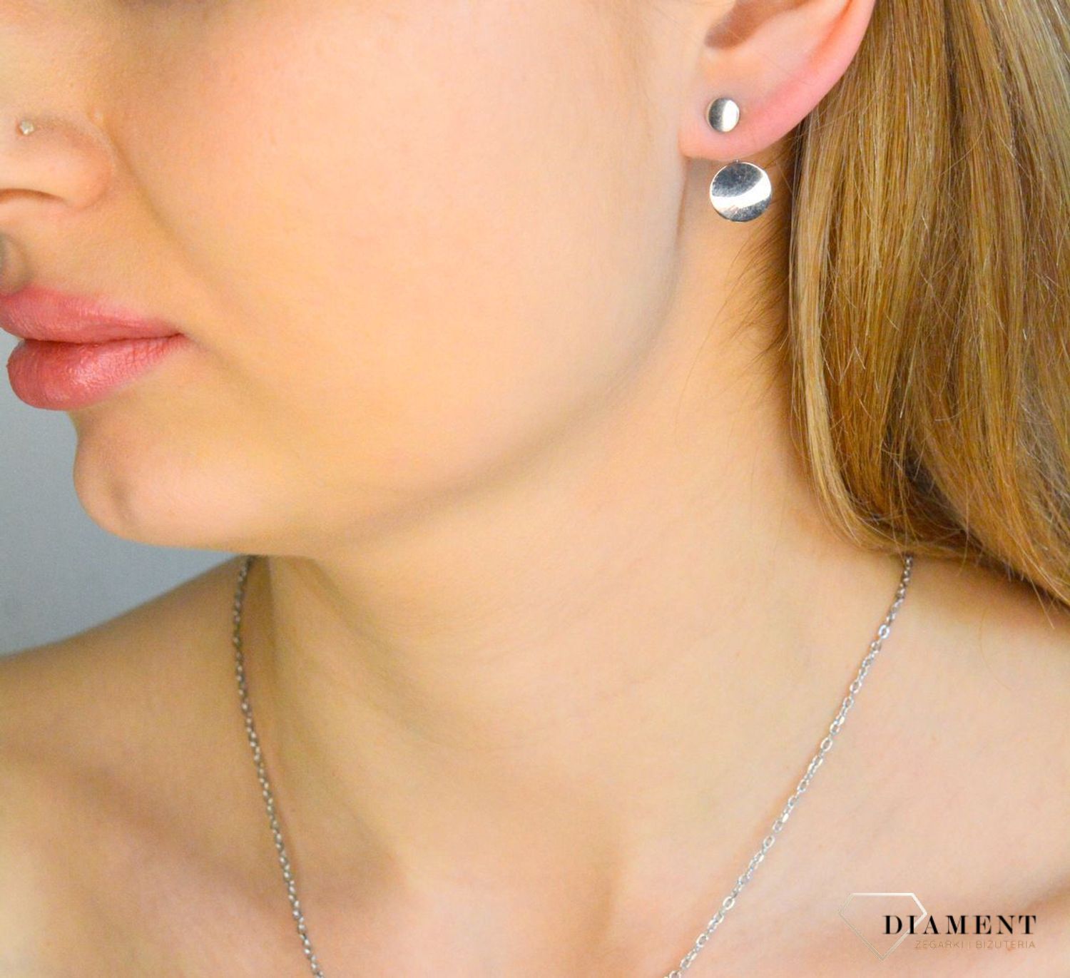 Srebrne kolczyki damskie 925 wiszące kółka DIA-KLC-10067-925.jpg