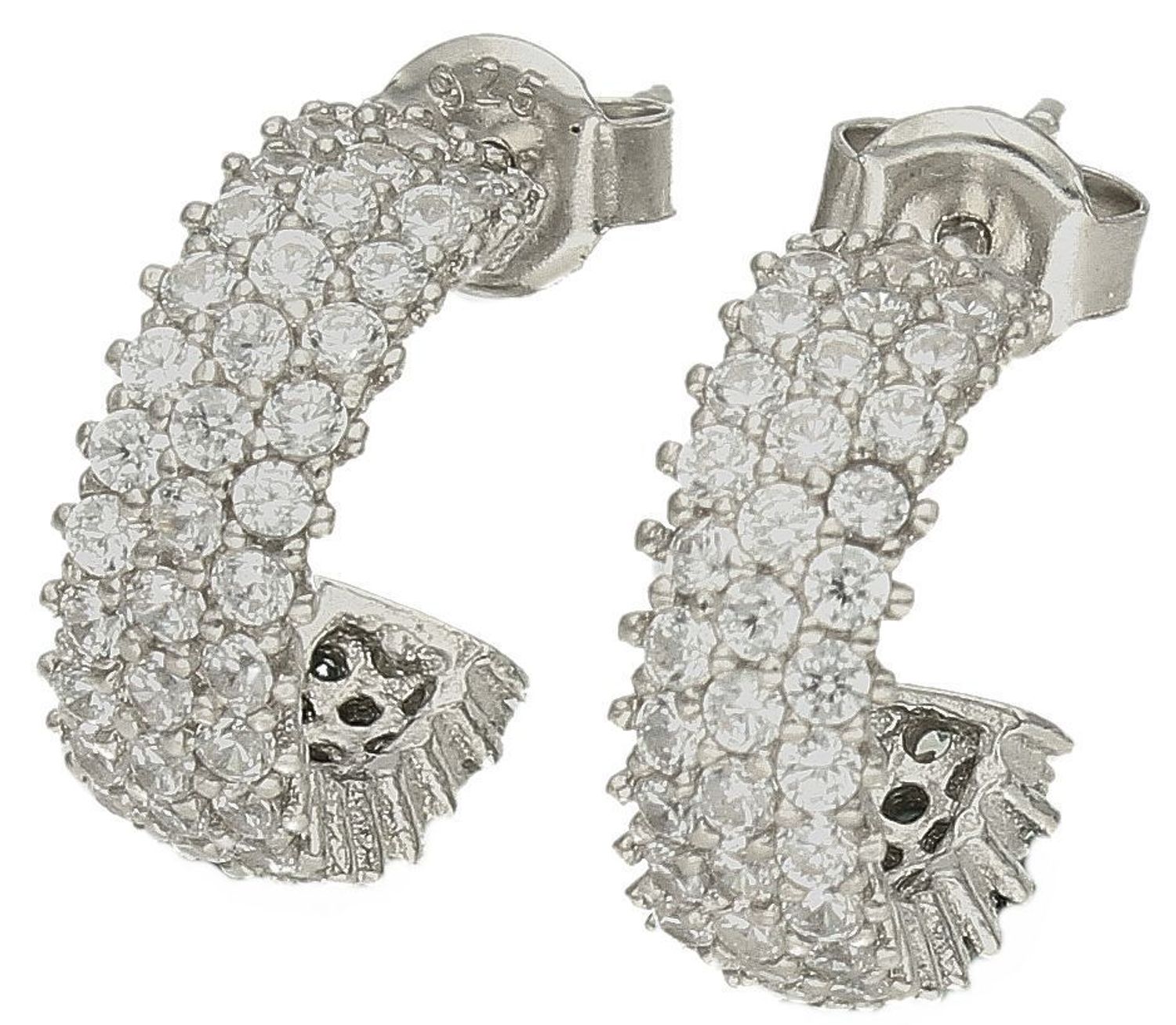 Kolczyki srebrne okrągłe bogato zdobione cyrkoniami DIA-KLC-10158-925. Srebrne kolczyki wkrętki. Srebrne kolczyki z cyrkoniami. Kolczyki srebrne idealna na prezent dla kobiety (2).jpg