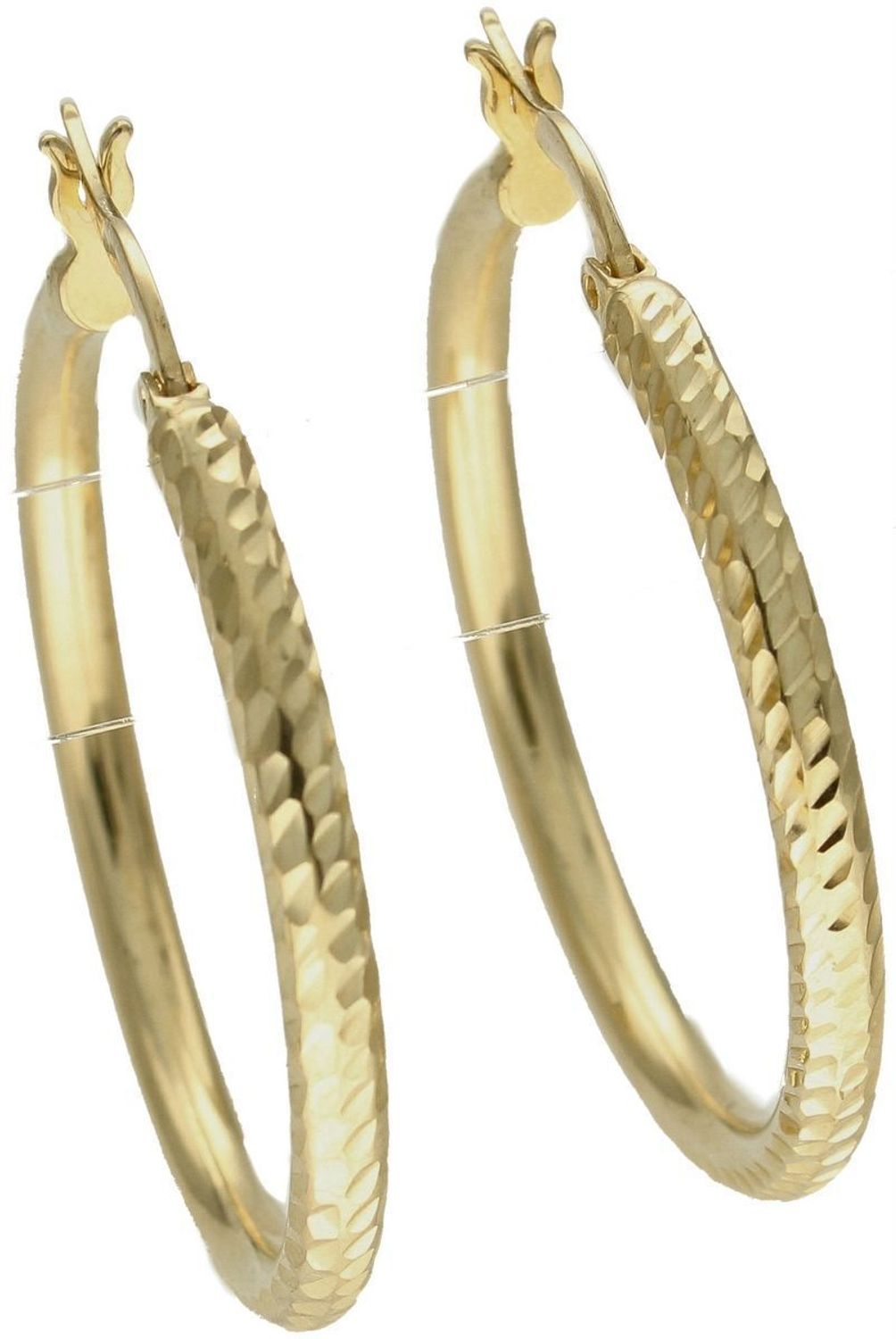 Złote kolczyki koła  Oryginalna połowa  585 DIA-KLC-10221-585v (2).jpg