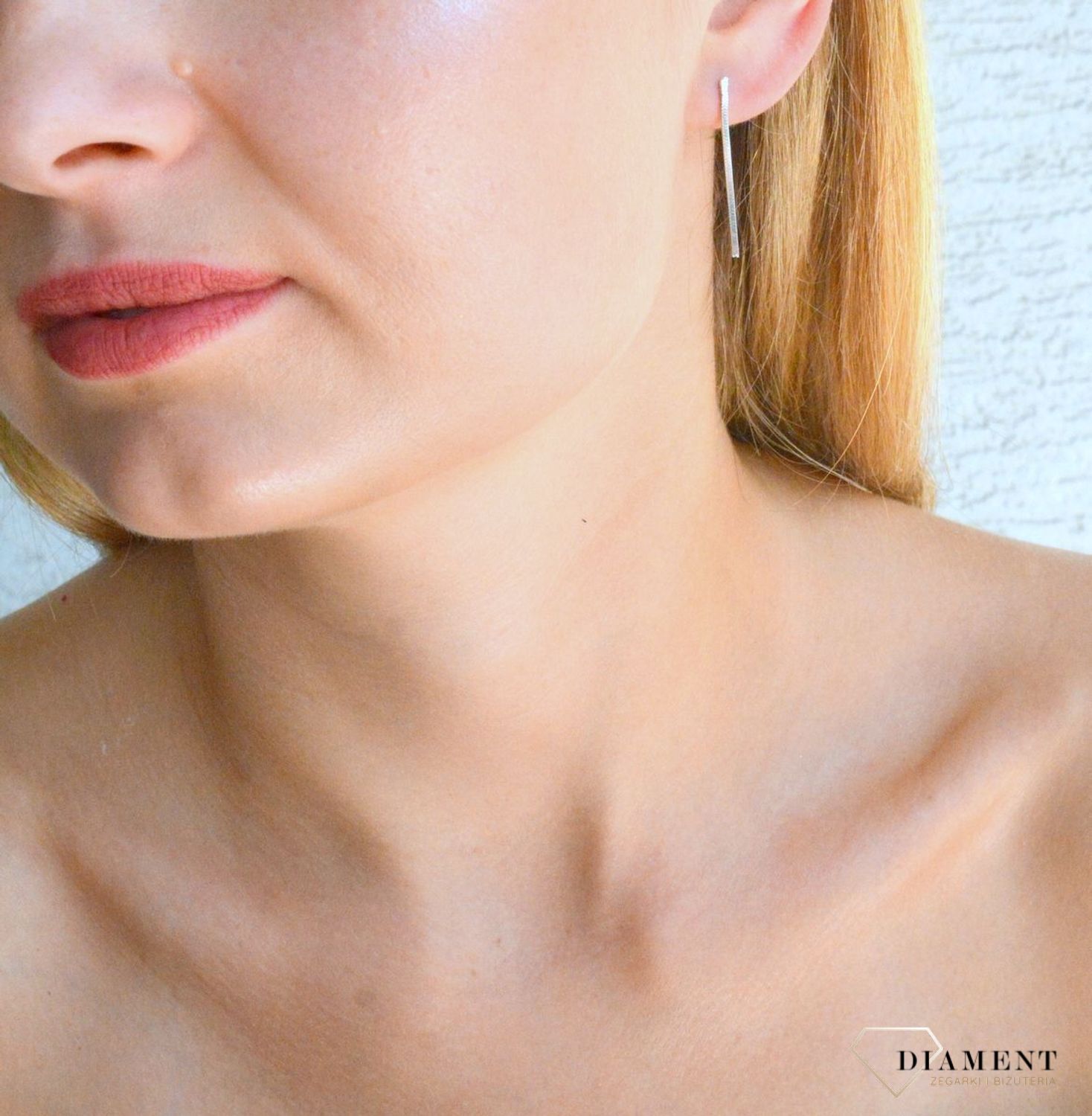 Srebrne kolczyki damskie 925 wiszące lineczki DIA-KLC-10272-925. Srebrne kolczyki damskie. Srebrne kolczyki wkrętki. Srebrne kolczyki damskie wiszące. Kolczyki srebrnena prezent..jpg
